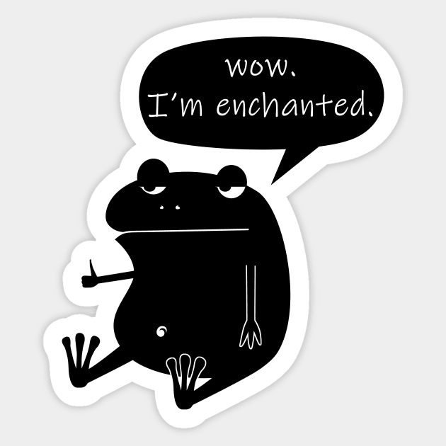 Enchanted - Inktober 2019 Day 7 Sticker by BoombasticArt